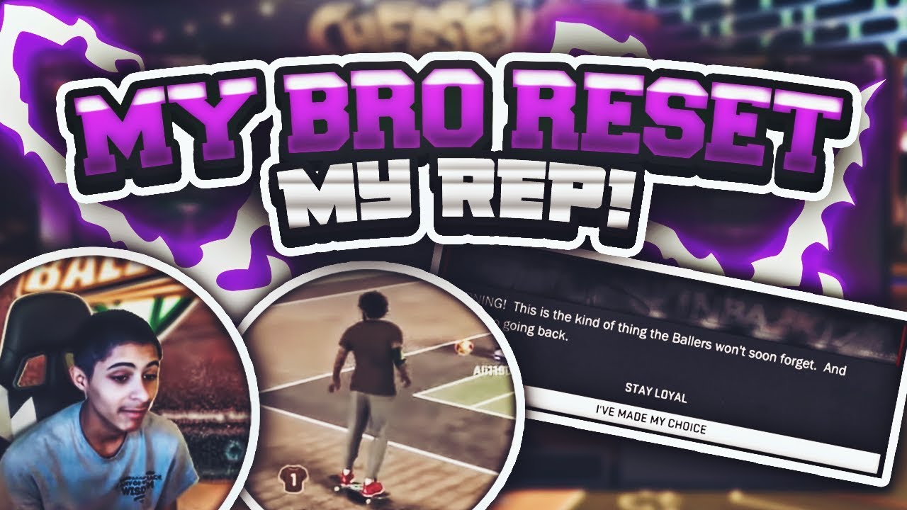 MY BROTHER RESETS MY SS4 REP * OMG IMA ROOKIE 1 * I T'D ON HIS A$$ ( MUST WATCH)
