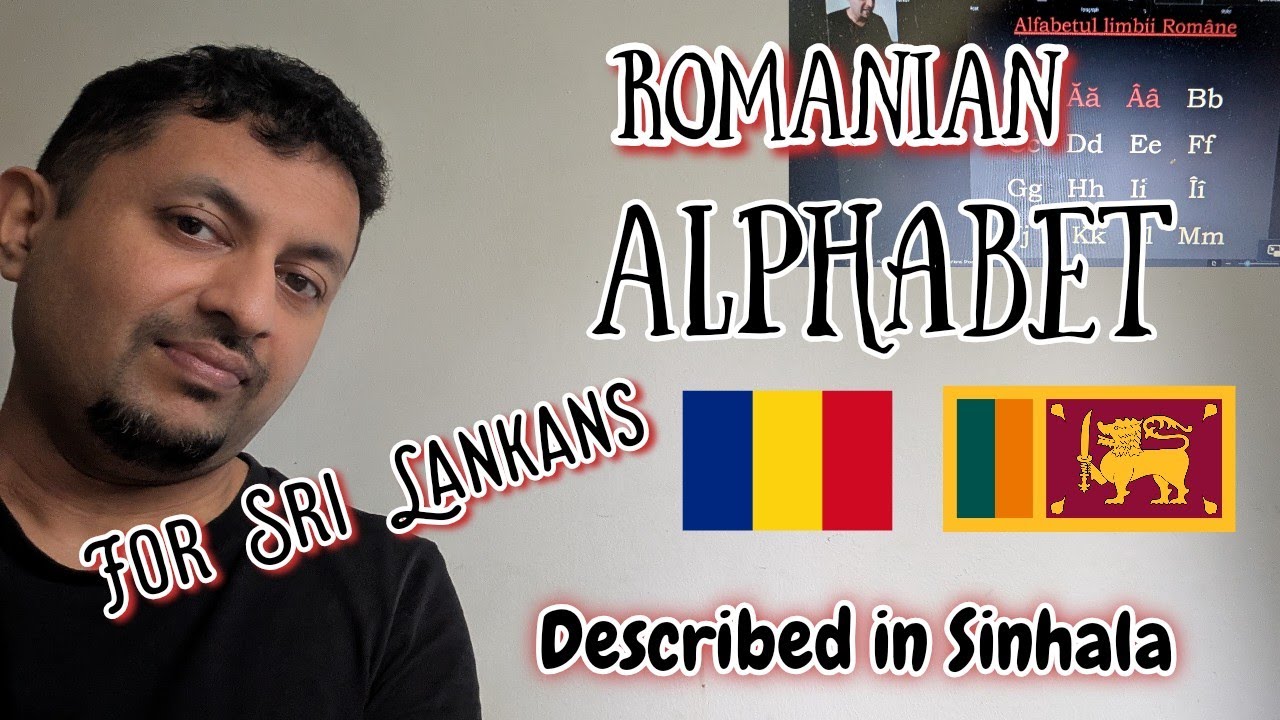 Romanian Alphabet for Sri Lankans / described in Sinhala