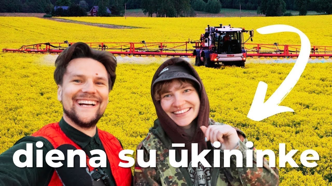 Naktiniai nuotykiai ūkyje 🚜 PURŠKIAM RAPSUS!
