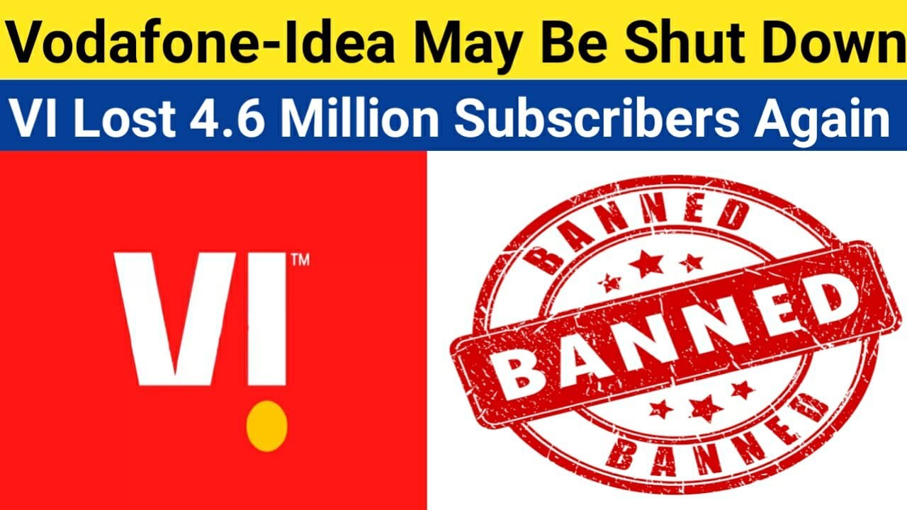 Vodafone Idea Users Bad News | VI Again Lost 4.6 Million Subscribers In India