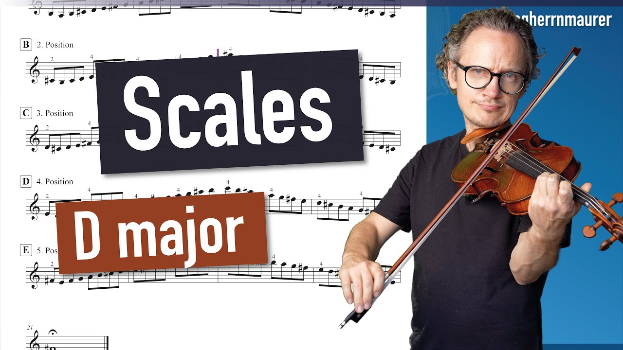 Scales in D major | Daily Practice
