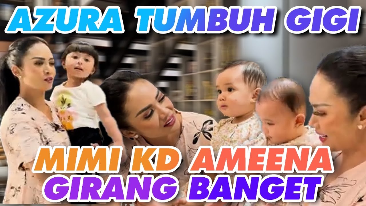 MIMI KD SAMPERIN AMEENA AZURA PULANG TERNATE, KANGEN!!