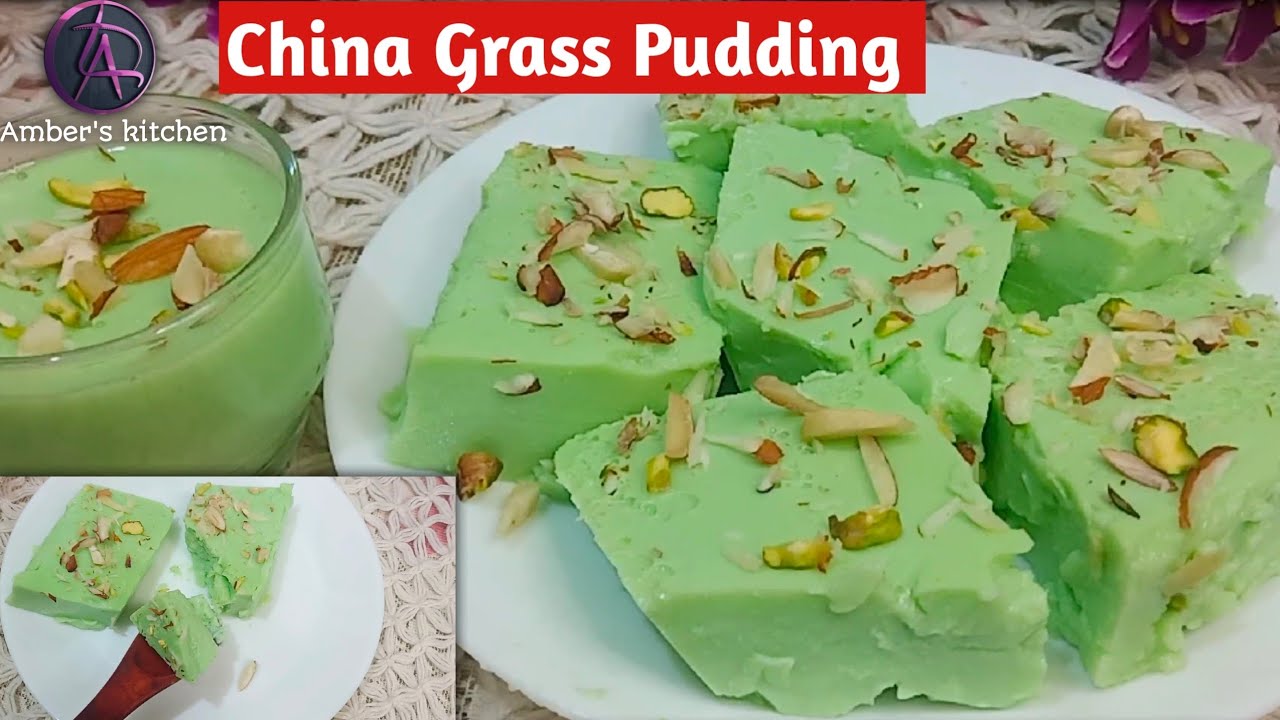 China Grass Recipe ||  Simple Delicious Dessert Recipe For Any Occasion || Agar Agar Recipe