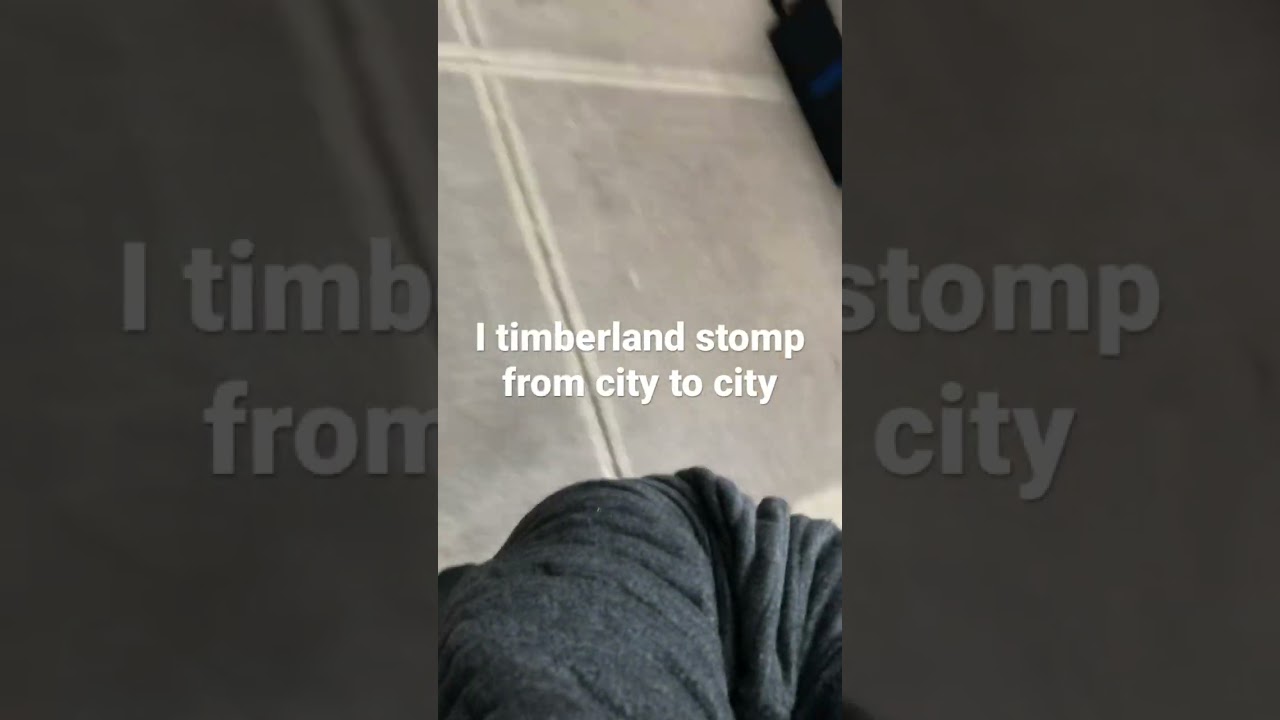 I timberland stomp from city to city