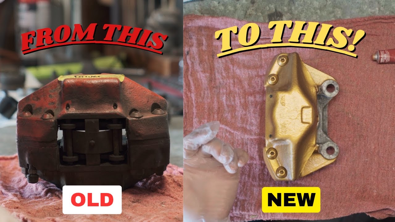DIY Brake Caliper Rebuild on my Abandoned 50 Year Old Porsche 911 | Fast n Easy Brake Rebuild