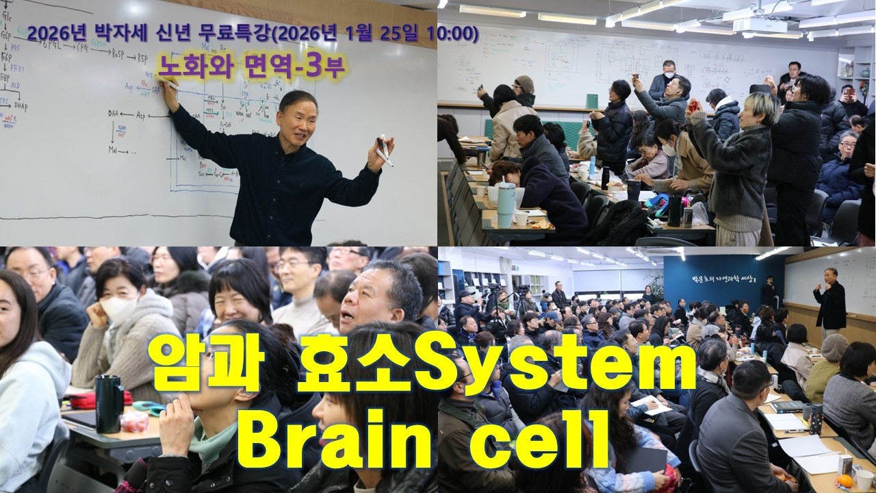 2026년 1월 25일 신년 무료특강 3부-암과 효소System 과 Brain cell(neuron)