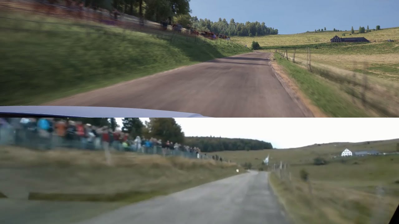 Assetto Corsa Rally vs Real Life Comparison - Rally Alsace Munster (Sommet)