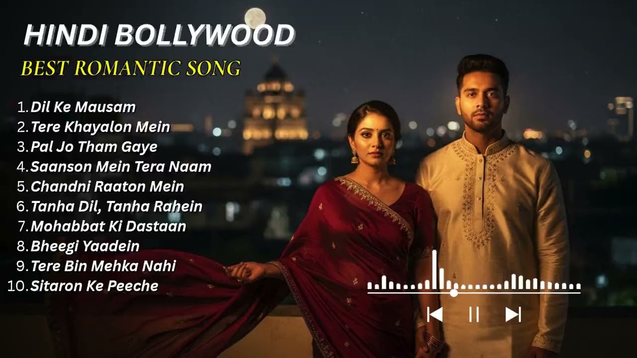 Late Night Hindi Romantic Songs with Soft 90s Bollywood Vibes