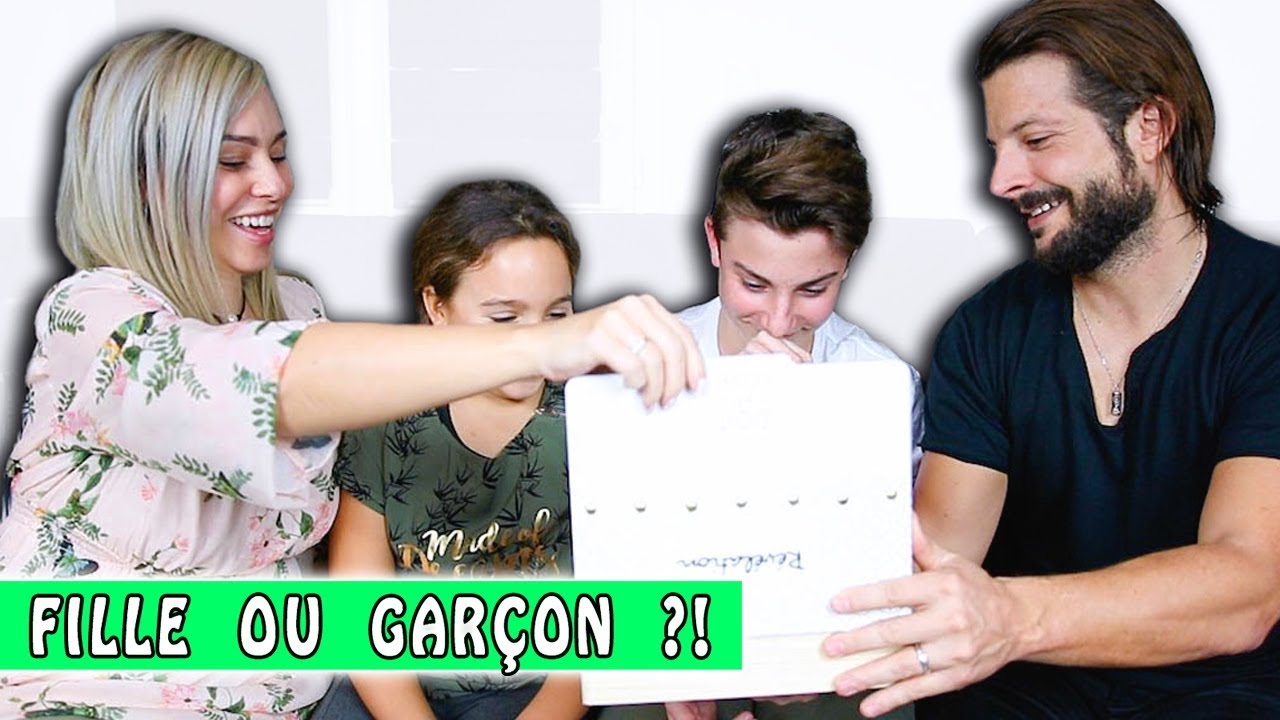 GENDER REVEAL ❤️ FILLE OU GARÇON ?!