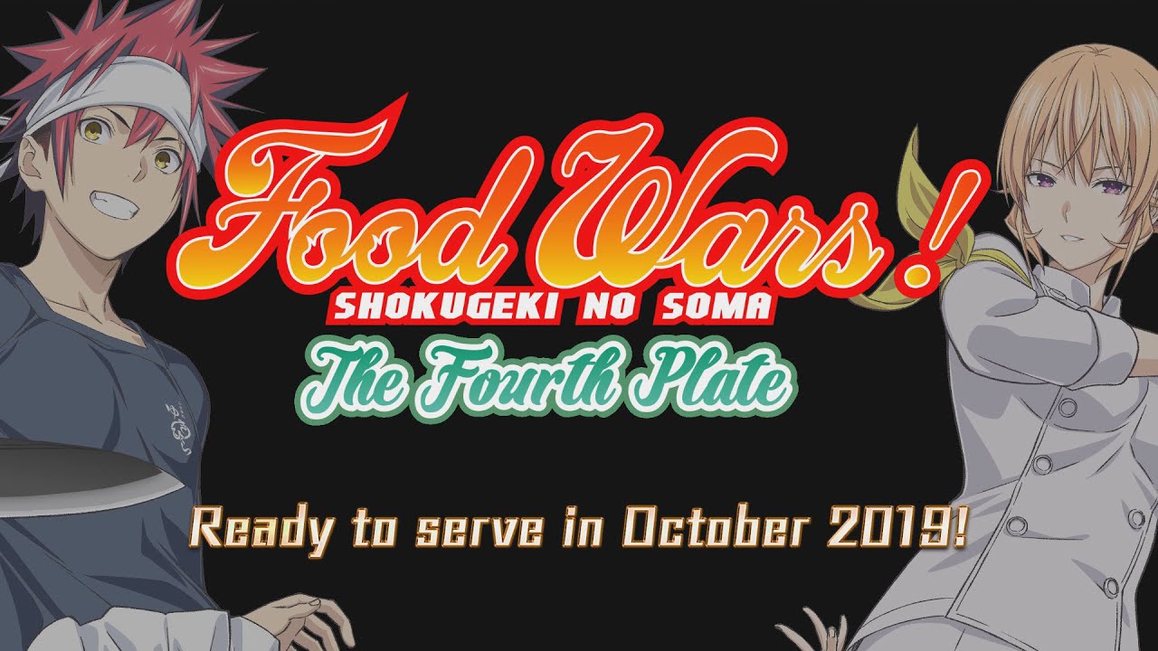Food Wars! Shokugeki no Soma The Fourth Plate Teaser PV