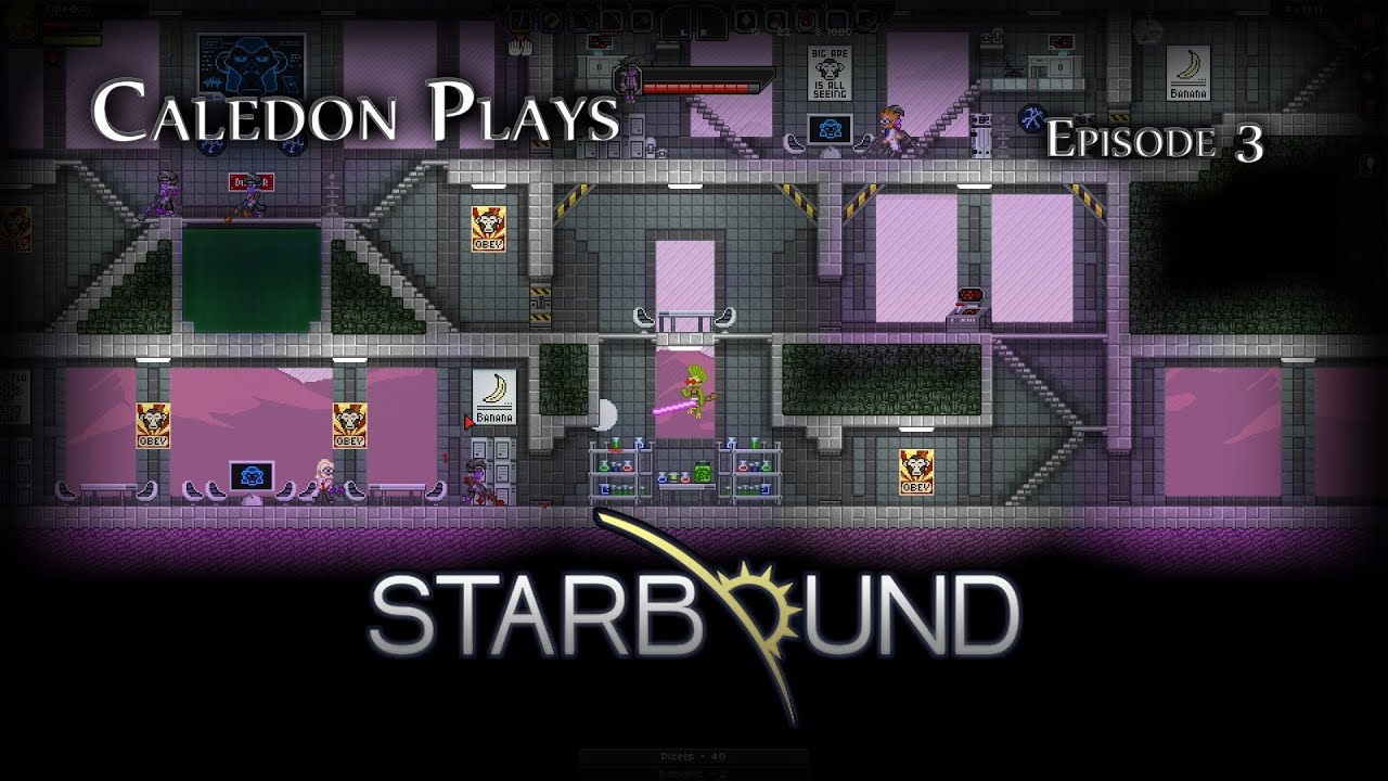 Let's Play Starbound v. Furious Koala (Episode 3) - Yeah, I died.
