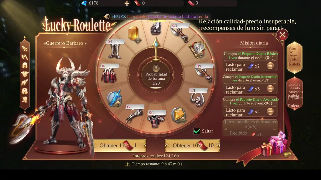 lucky roulette mu dark epoch NEW SKIN :)