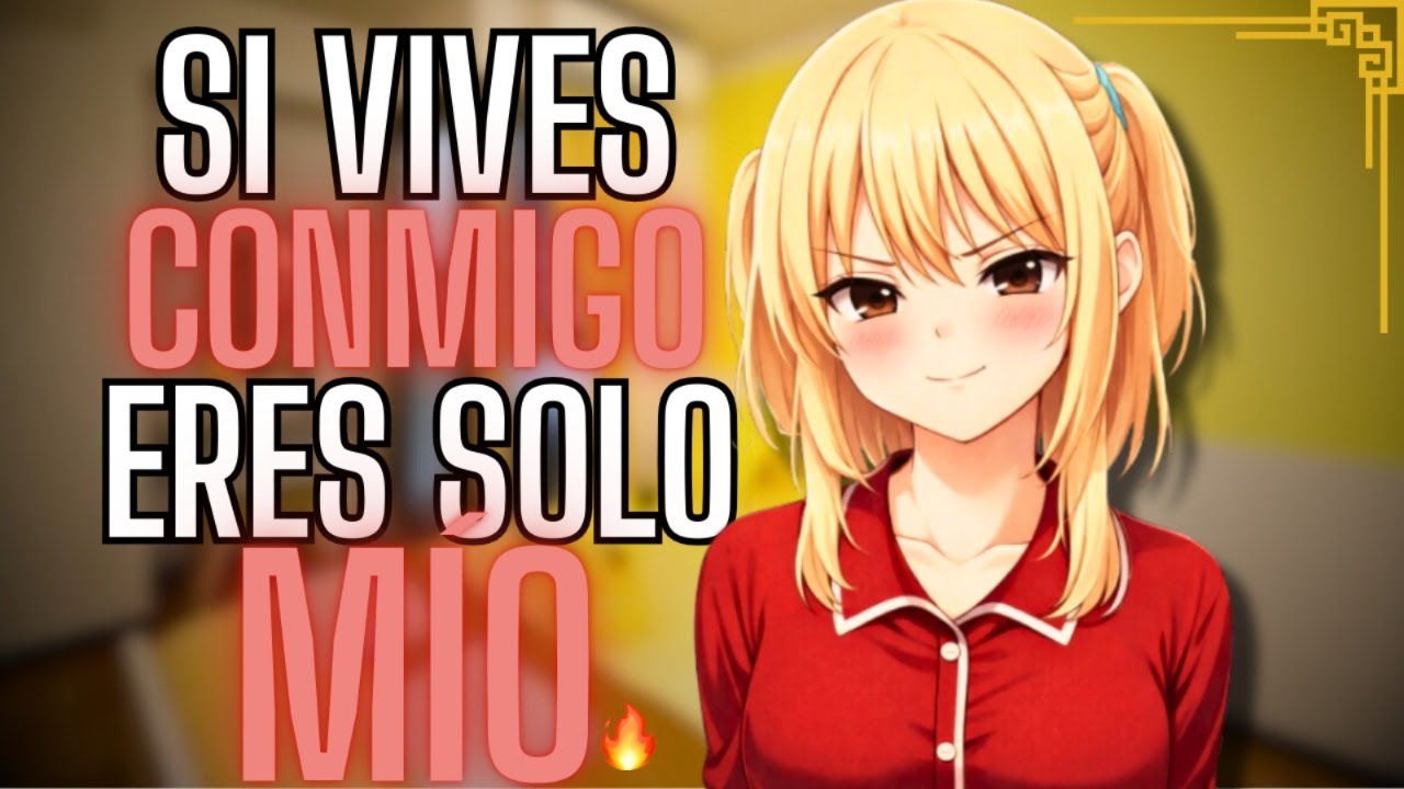 [ASMR Roleplay] Tu compañera de cuarto se vuelve POSESIVA contigo 😈