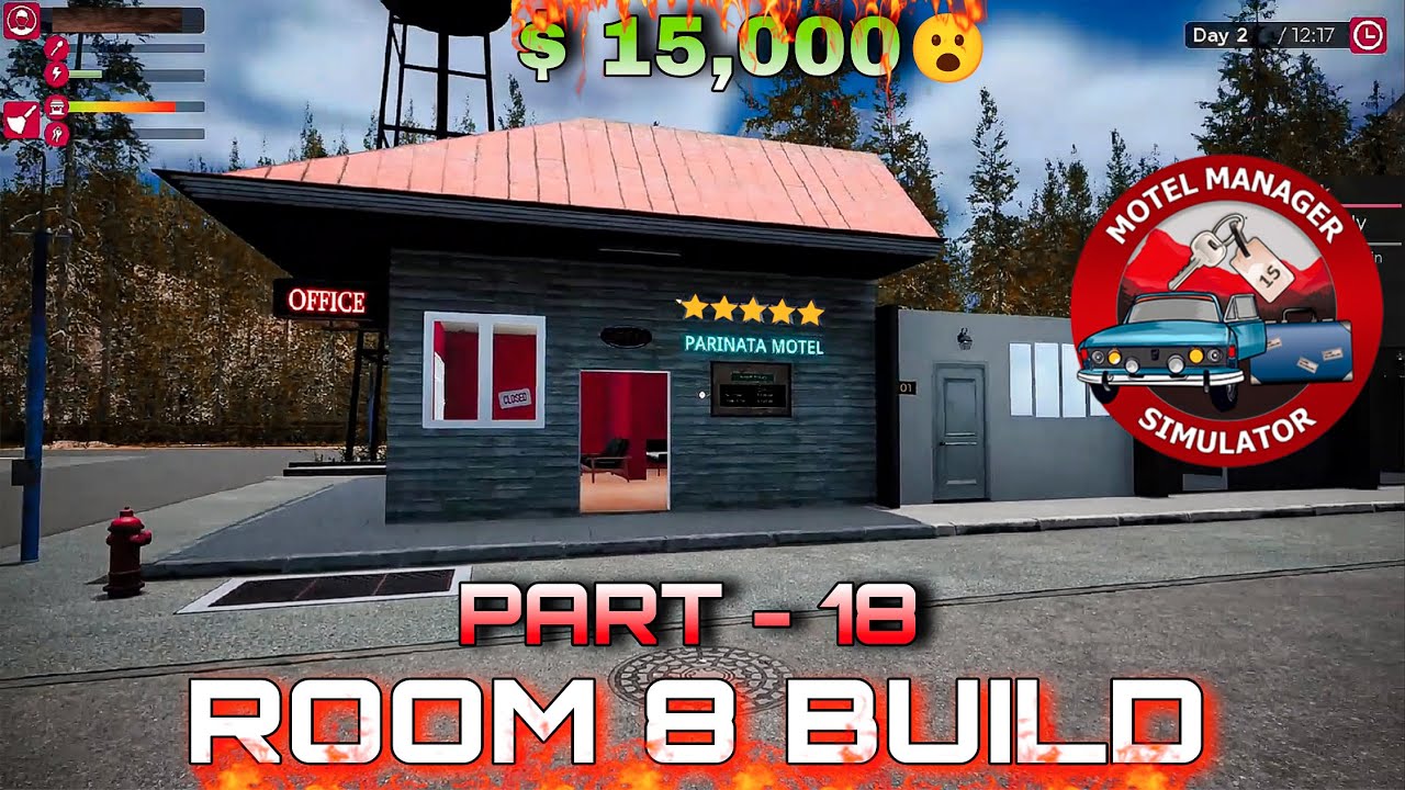 NEW ROOM 8 IN MY MOTEL | MOTEL MANAGER SIMULATOR 😱