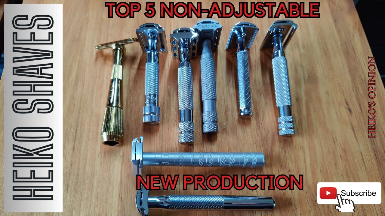 Top 5 Non Adjustable | New Production Razors