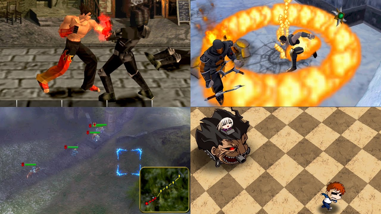 Non-Fighting Game Modes in Fighting Games Compilation