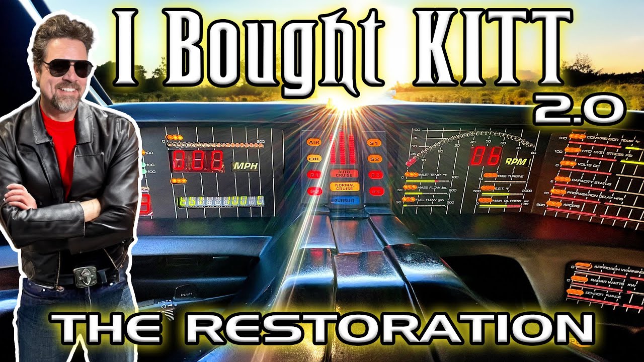 Vandalism to Victory: Will Knight Rider's KITT Speak Again?