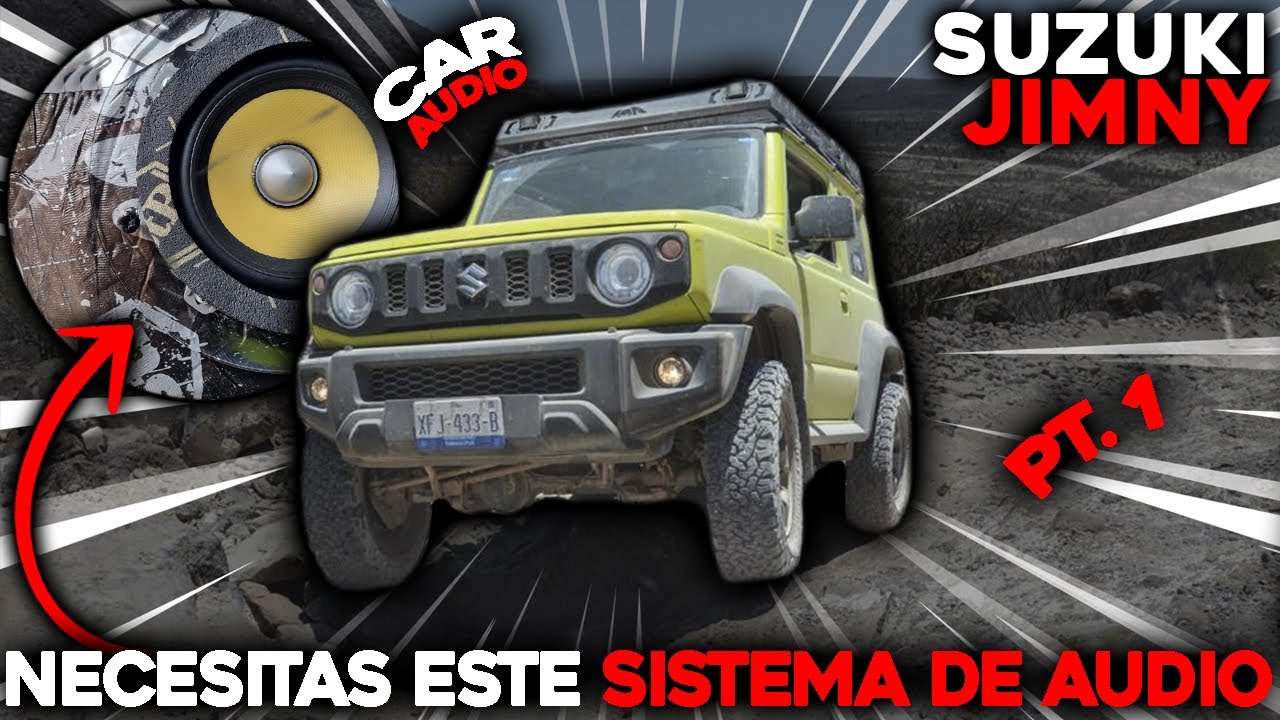 🔥Suzuki Jimny con equipo de audio Helix, Focal e Infinity | Suena increíble