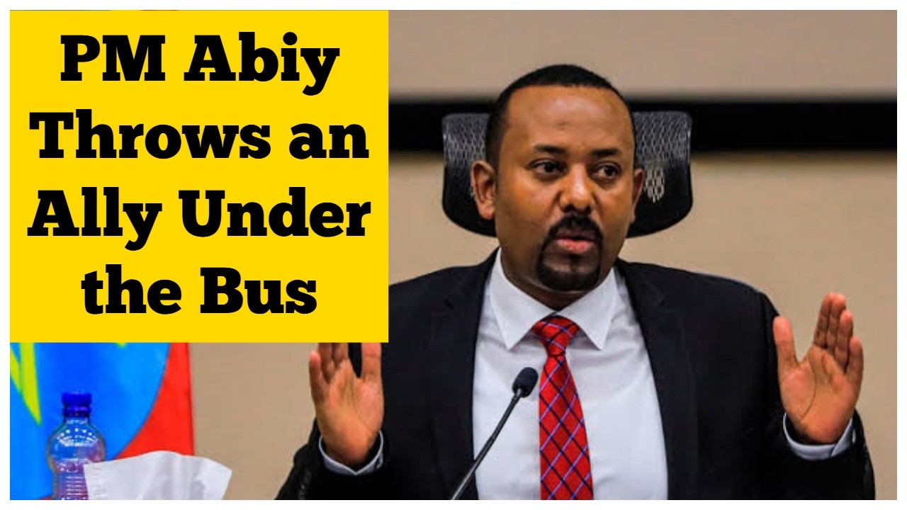 Ethiopian Prime Minister Throws an Ally Under the Bus