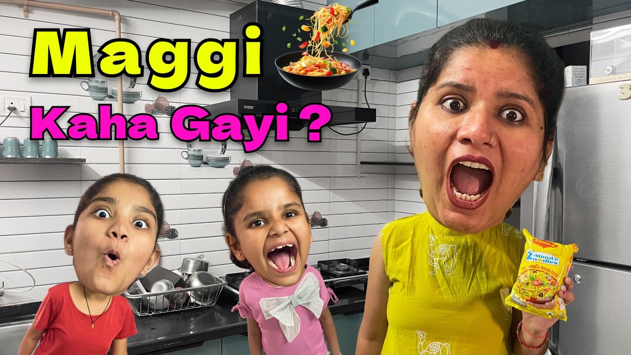 Maggi Kaha Gayi ? The Last Packet of Maggi | Family Comedy Story | Family Man Diaries