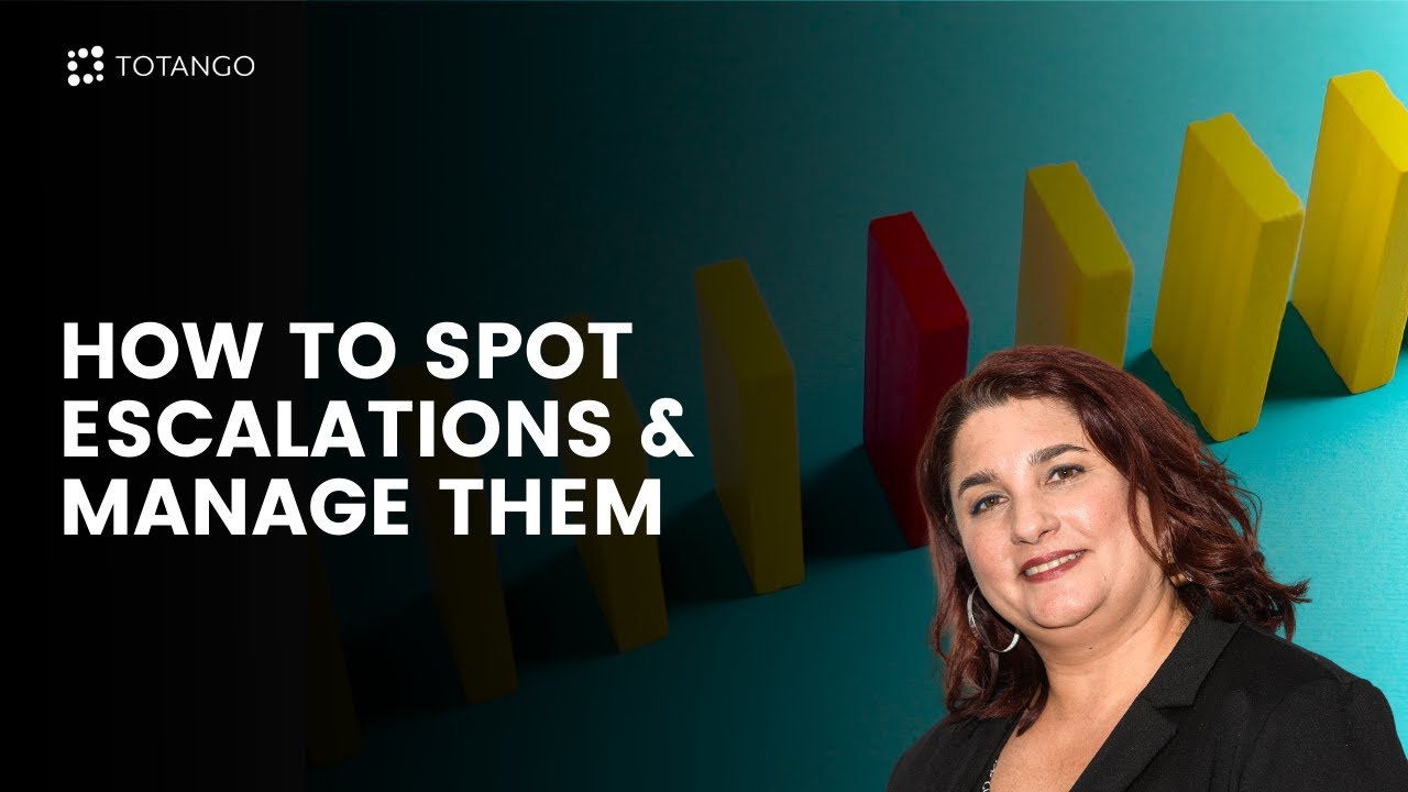 How to Spot Escalations and Manage Them