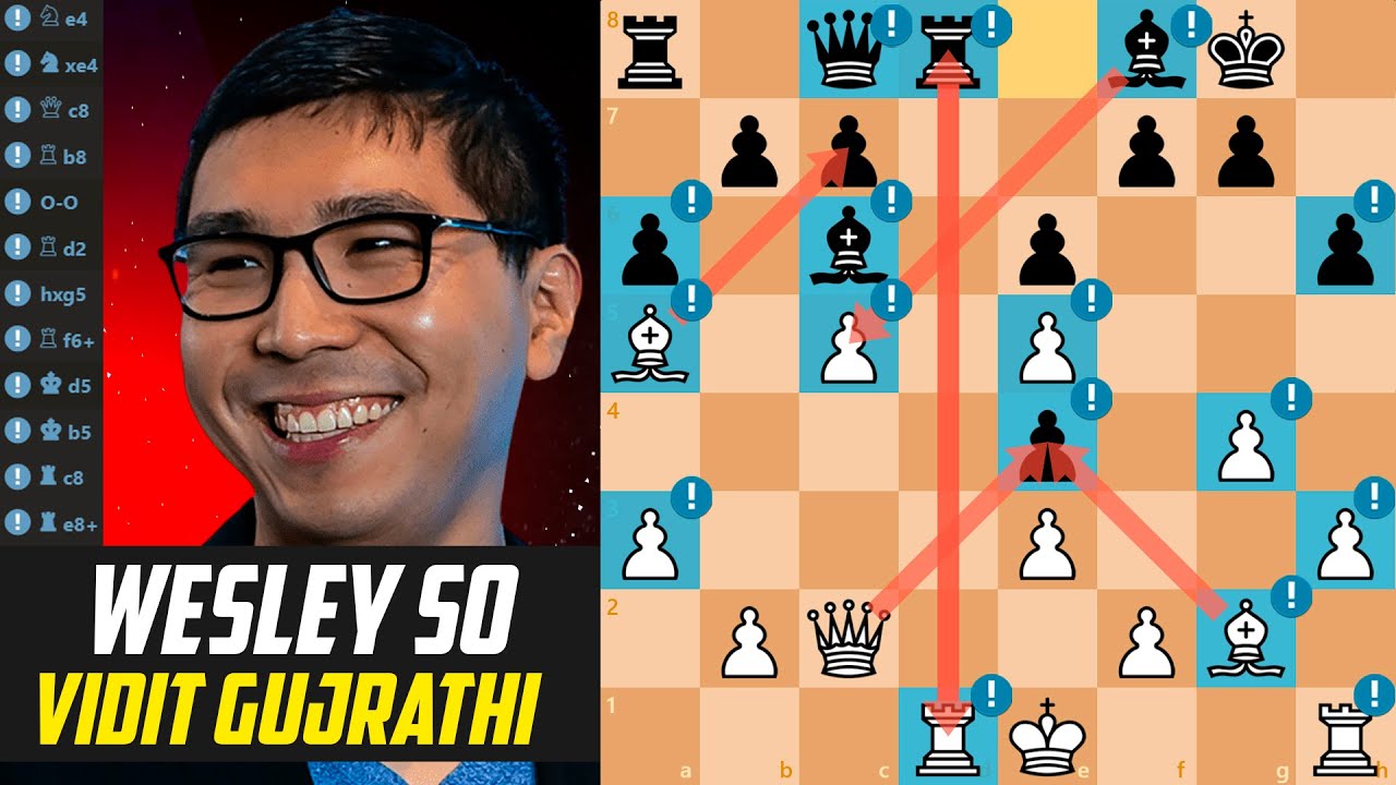♟️Wesley So Demonstrates Endgame Precision vs Vidit Gujrathi ! [Stockfish 17]