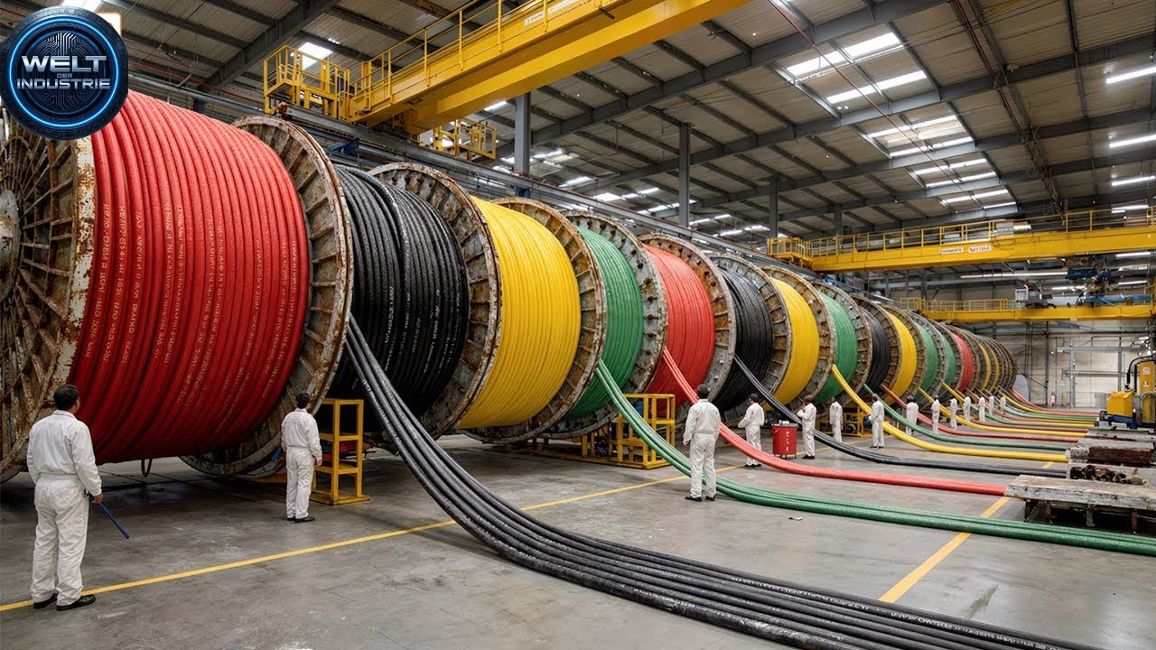 Wie funktioniert die Produktionslinie, die elektrische Dr&auml;hte in Massen herstellt