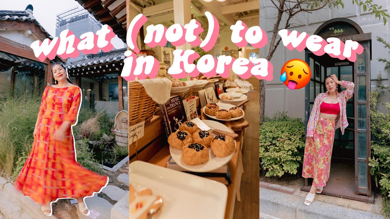 What I wore in a week during crazy hot, humid, summer in Korea 🥵 | Thrifted outfits of the week!