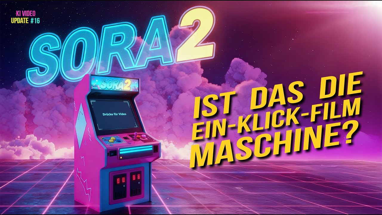 SORA 2 Tutorial - Ist das die Ein-Klick-Movie-Maschine? AI Film und Video Update #16