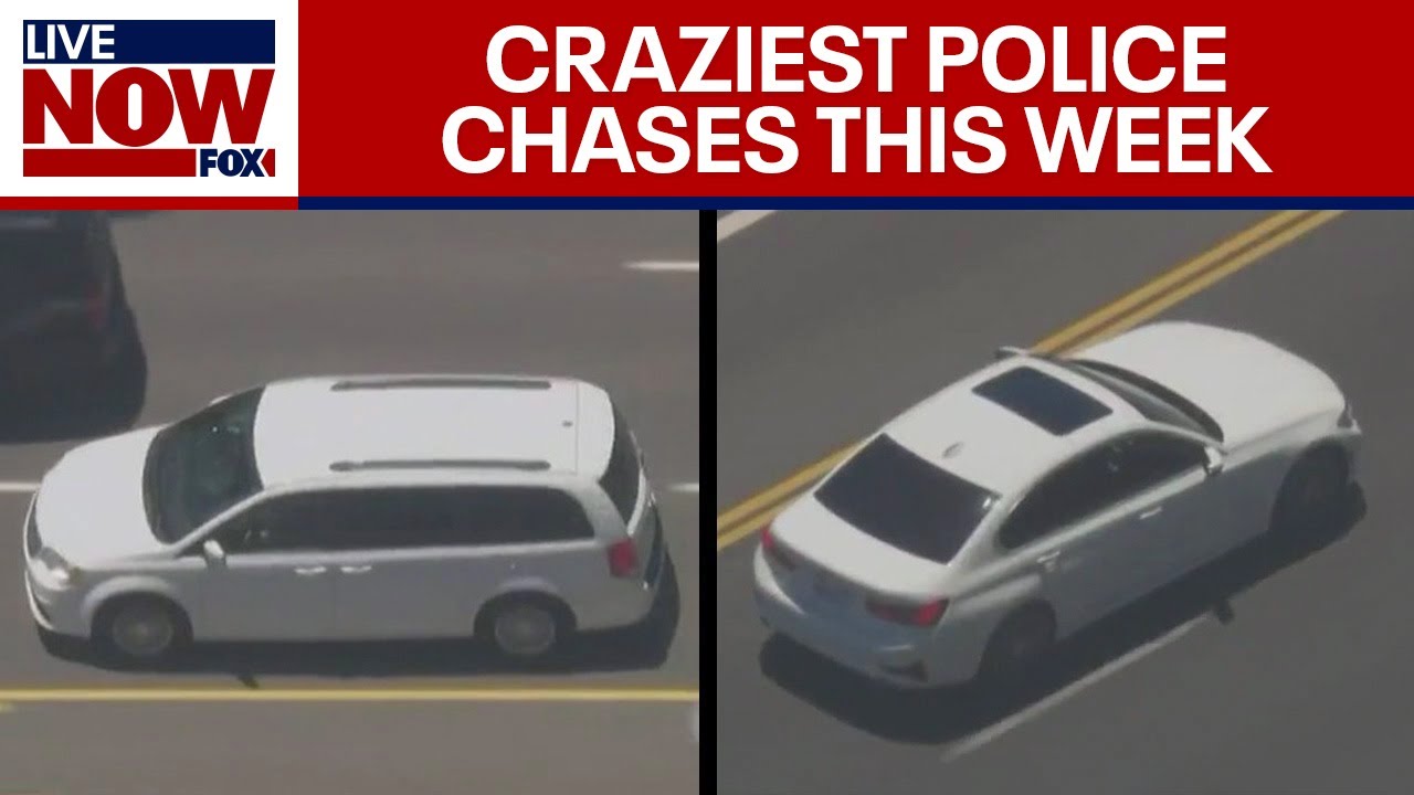 Craziest police chases the week