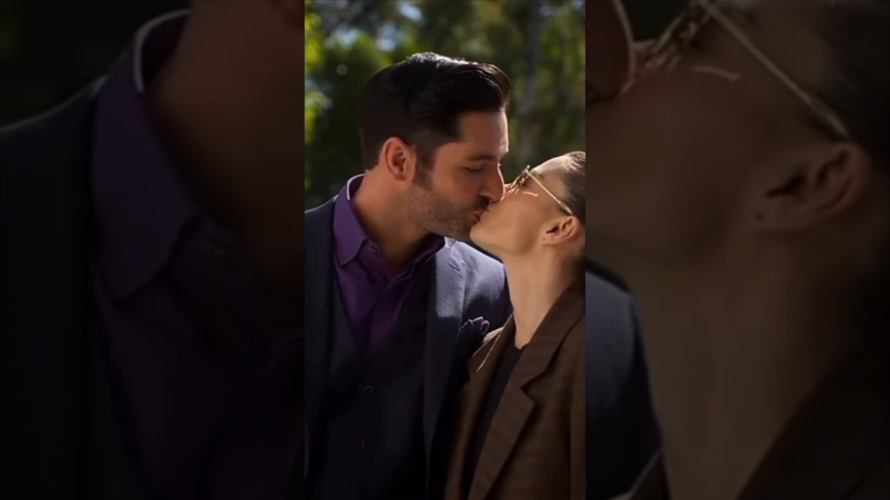 Lucifer 😈devil || Ella shocked to see Lucifer & Chloe kissing#Lucifer #Ella #Chloe #kissing scene
