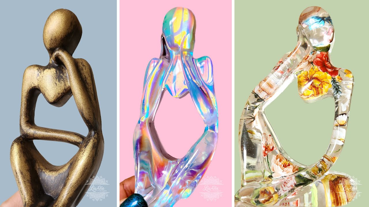 10 Easy Epoxy Resin Ideas that will Inspire You 😍 Next Level DIY Resin Art | Thinker Molds