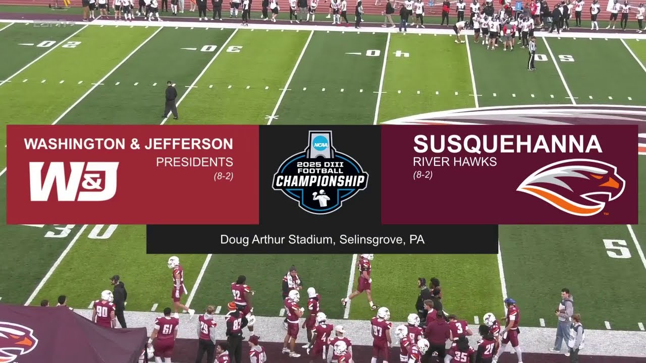 NCAA Football 2025: (D3 Playoffs) Washington and Jefferson at Susquehanna