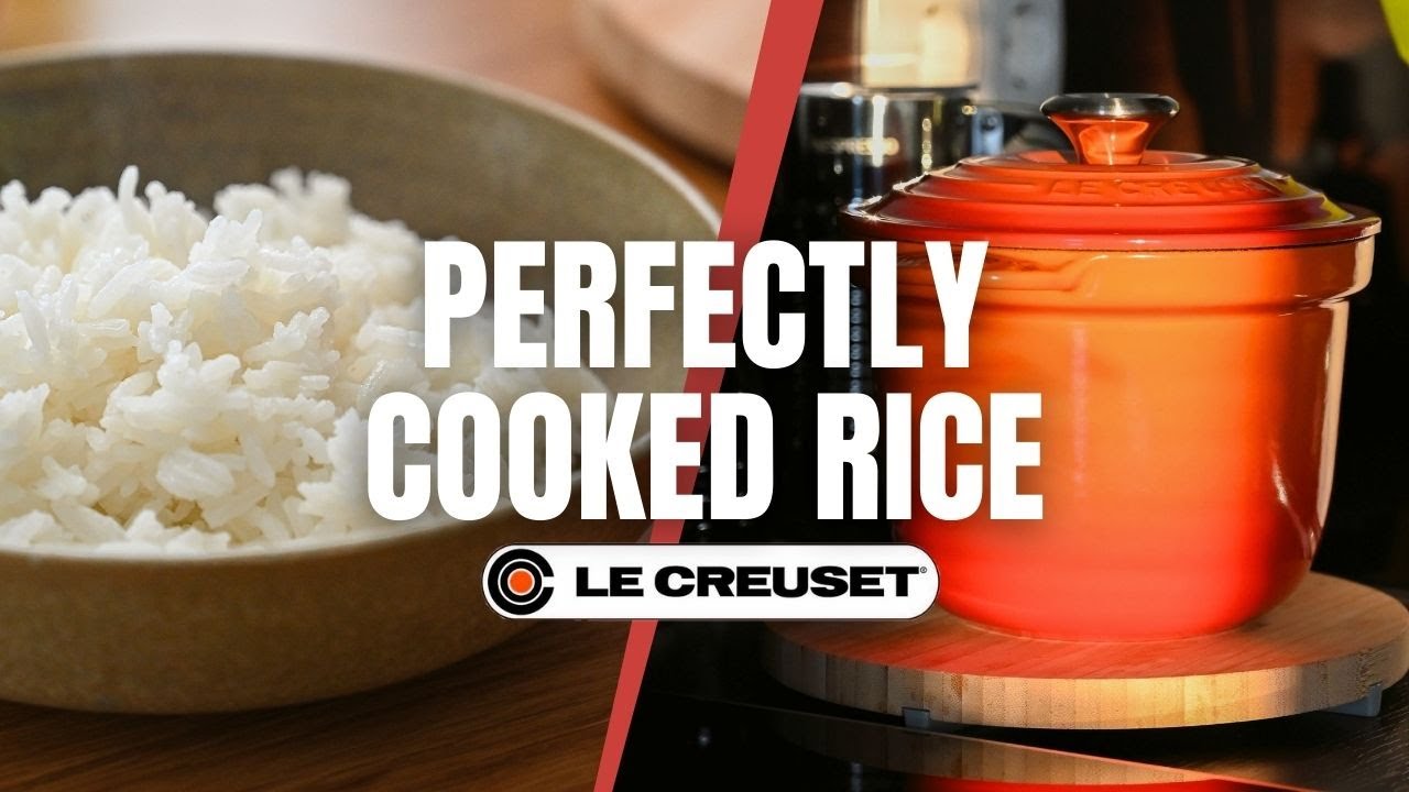 How To Cook The Perfect Rice | Stovetop & No Sticking Using Le Creuset Pot