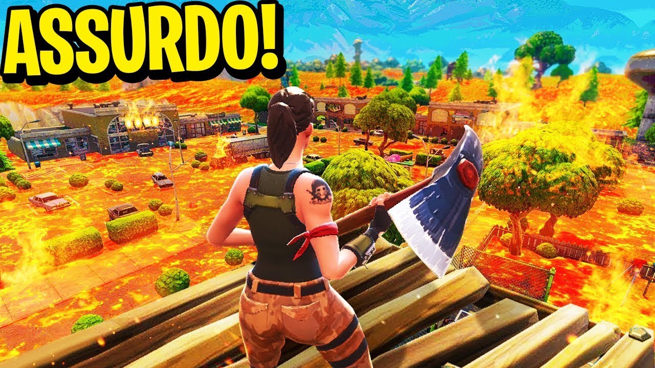 La LAVA ha DISTRUTTO l'ISOLA di FORTNITE! 😨 *INCREDIBILE* | Fortnite The Floor Is Lava ITA