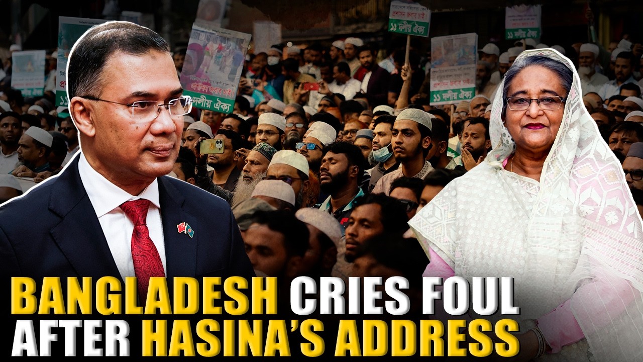 &lsquo;Frustrated&rsquo; Bangladesh Govt cries foul after ousted PM Sheikh Hasina&rsquo;s address from Indian soil