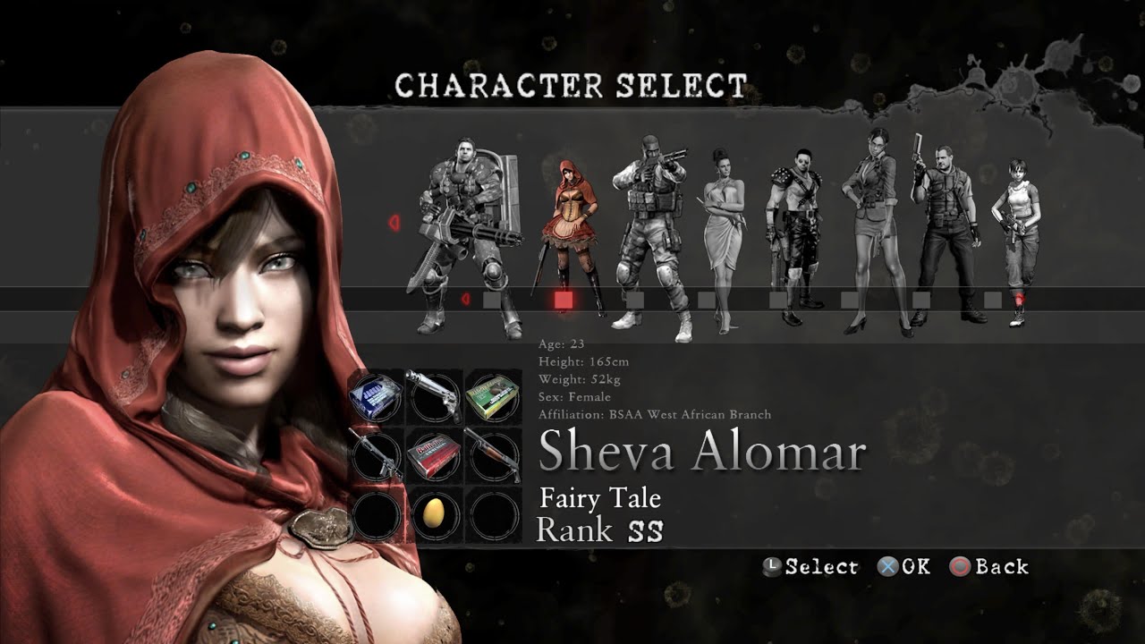 RE5 Mercenaries SS Public Assembly (Sheva Fairy Tale)