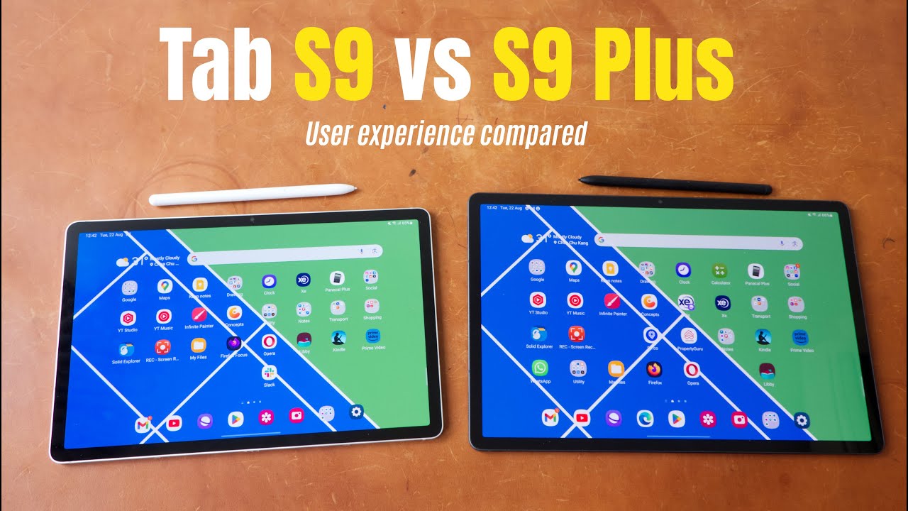 Samsung Tab S9 и S9+: сравнение приложений и пользовательского опыта