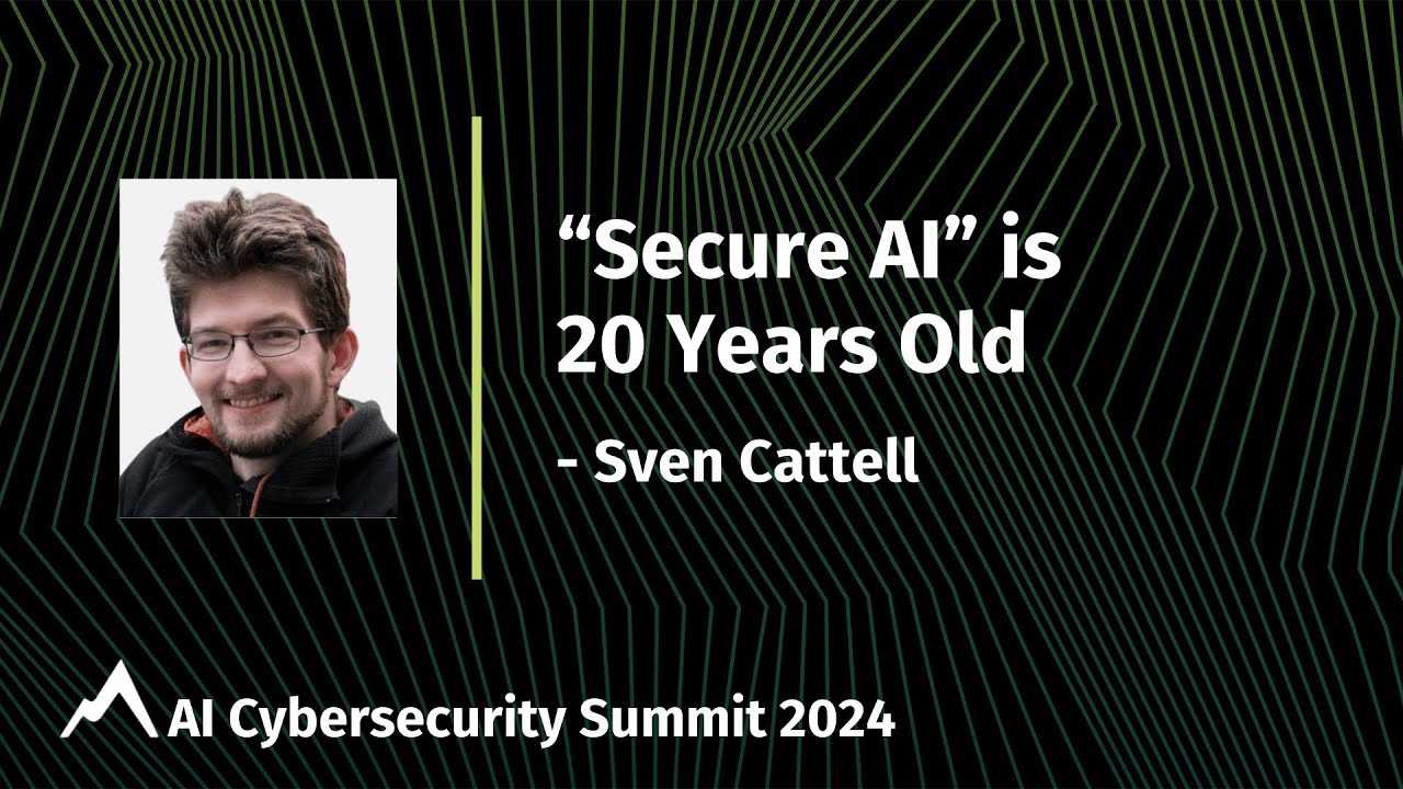 “Secure AI” is 20 Years Old