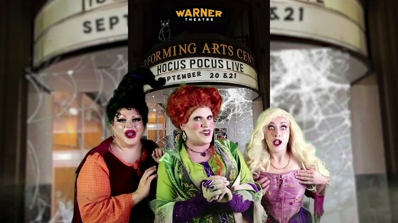 Hocus Pocus Live!!! returns to Warner Theatre CT  2025
