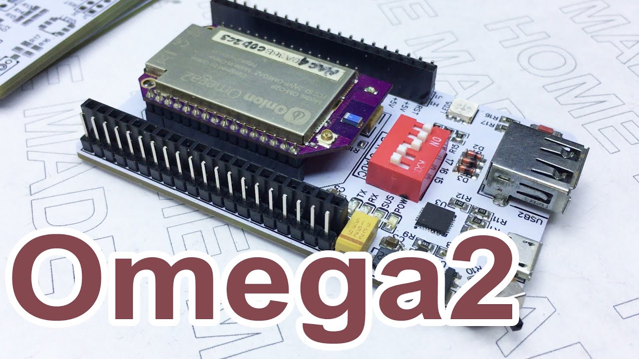 Делаем шилд для Onion Omega2. JLCPCB.COM