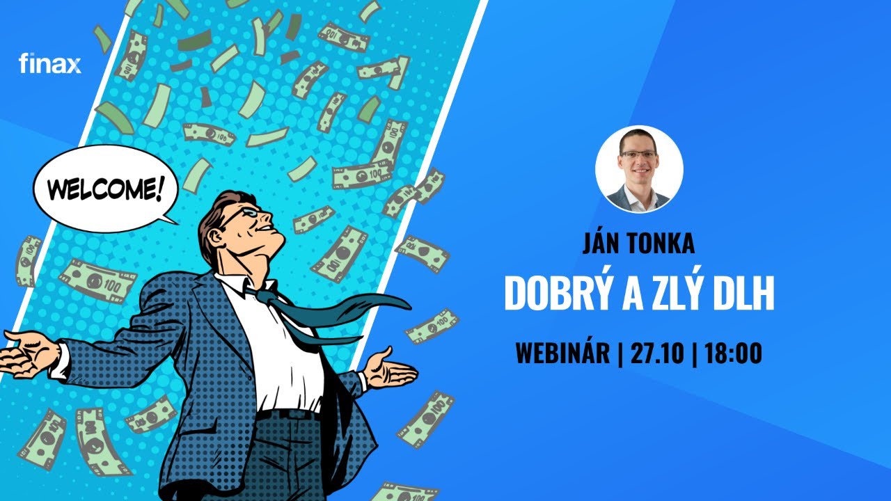 Finax Webinár | Dobrý a zlý dlh