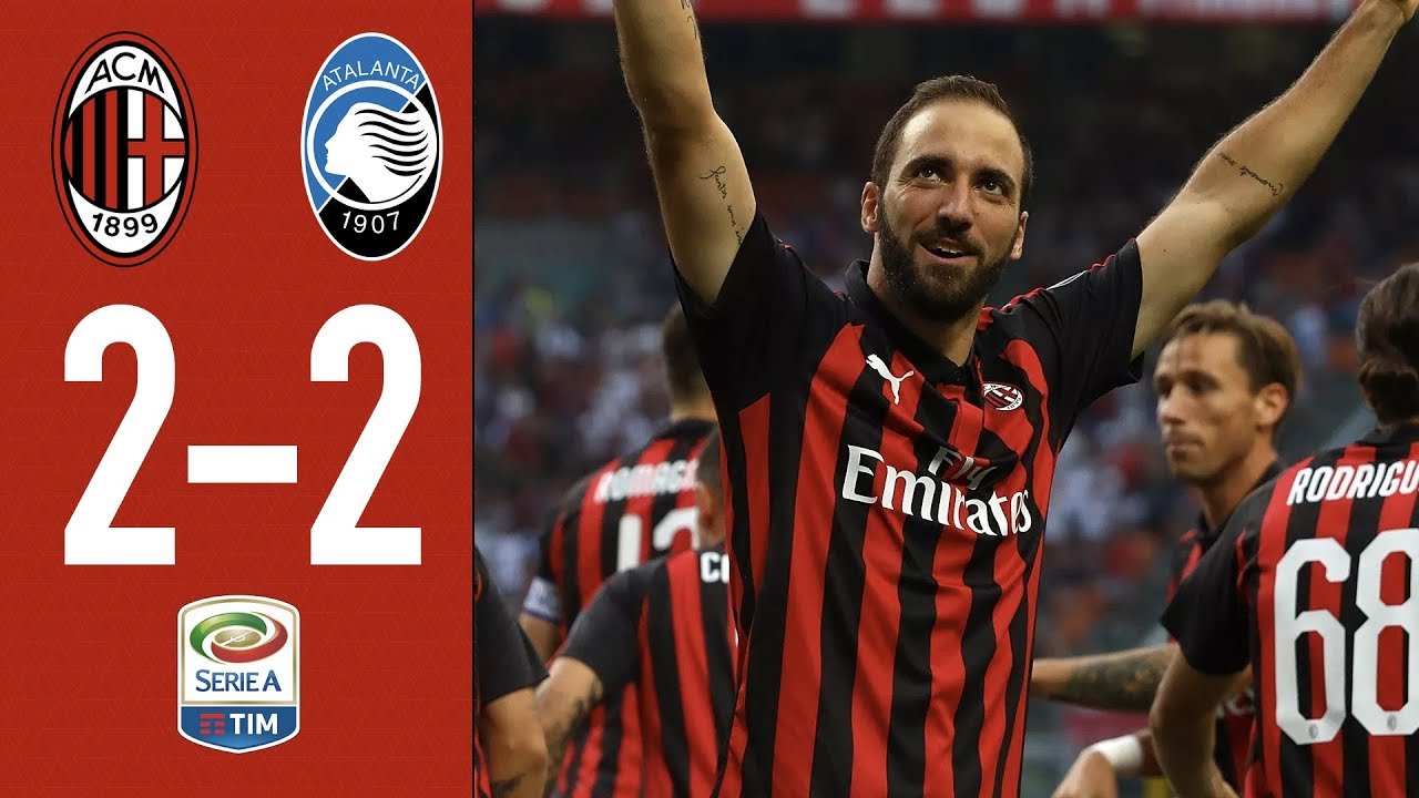 AC Milan 2-2 Atalanta - Highlights - Matchday 4 Serie A 2018/2019