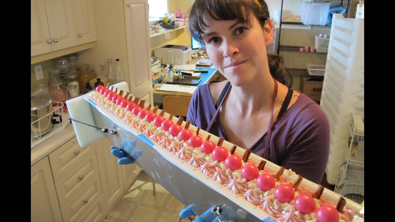 Making & Cutting Cold Processed Christmas Soaps
