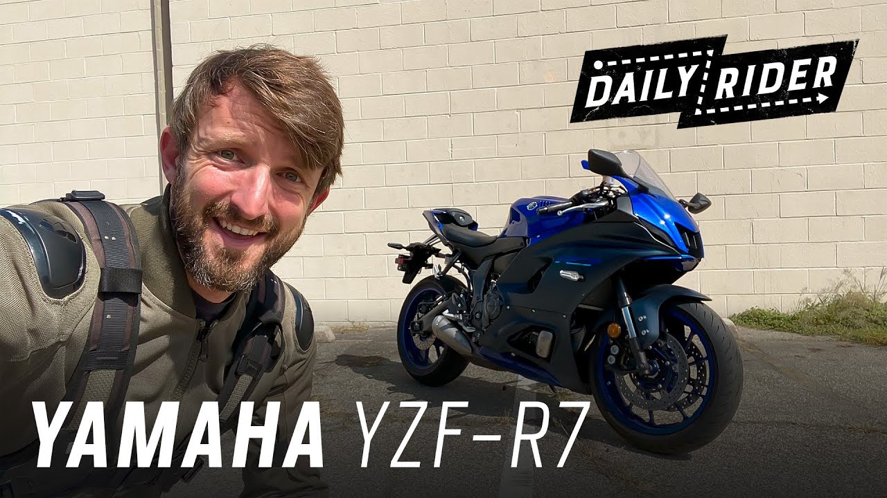 Yamaha R7 2021 года: спортивный или городской мотоцикл? | Daily Rider