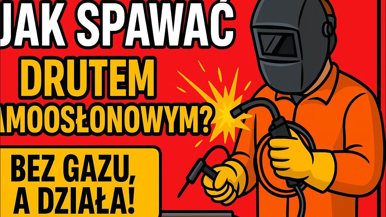 Znalazłem sposób na spawanie drutem samooslonowym. Jednak się da 😁😁😁