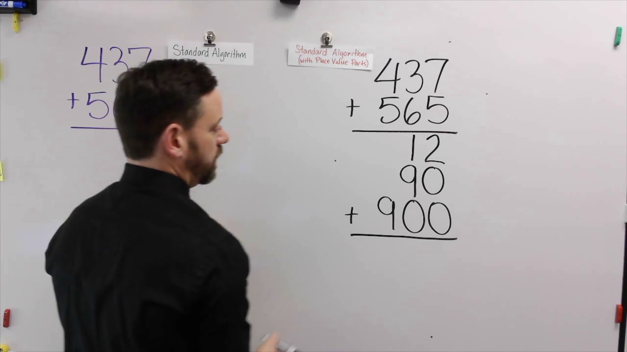 Standard Algorithm for Addition