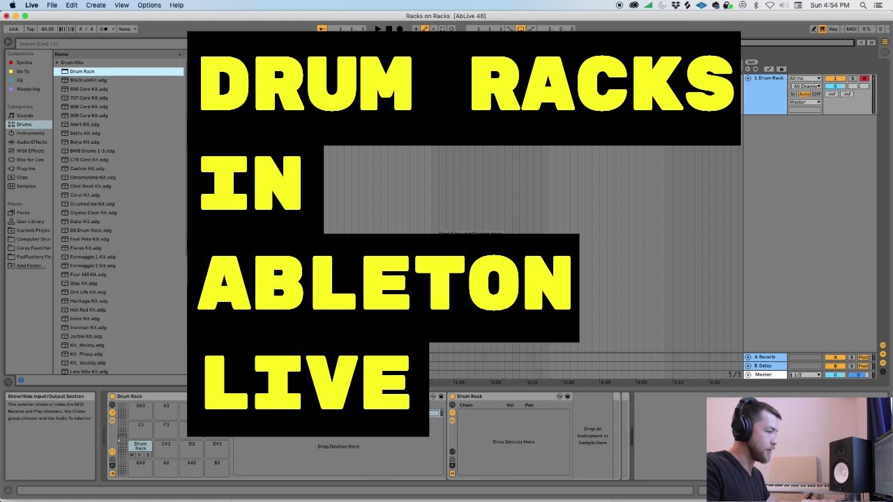 BEST Way to Build Your Drums With Drum Racks in Ableton Live - Racks On Racks