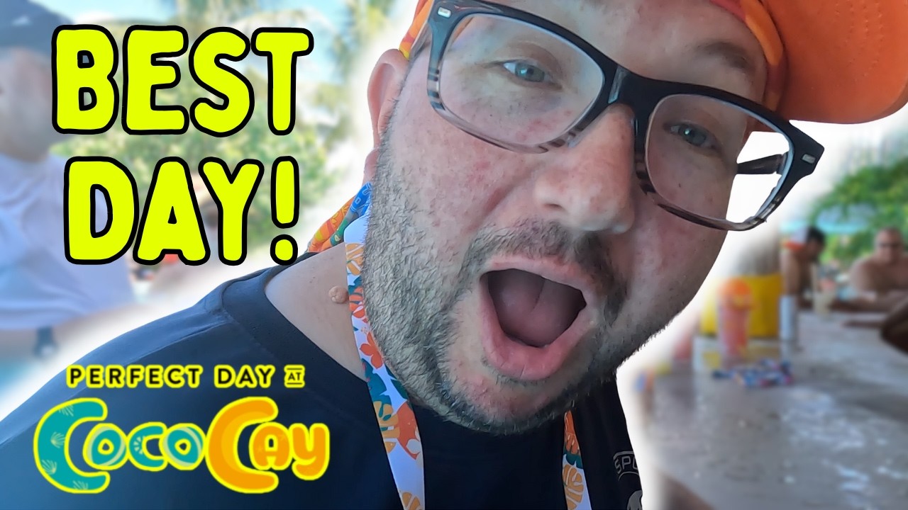 IT GOT CRAZY! VISIT COCO CAY FOR THE FIRST TIME WITH US! WONDER OF THE SEAS DAY 2!