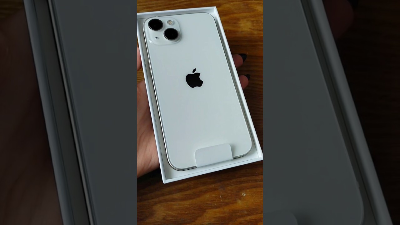 Распаковка IPhone 13 #распаковка #айфон13 #iphone13 #iphone one